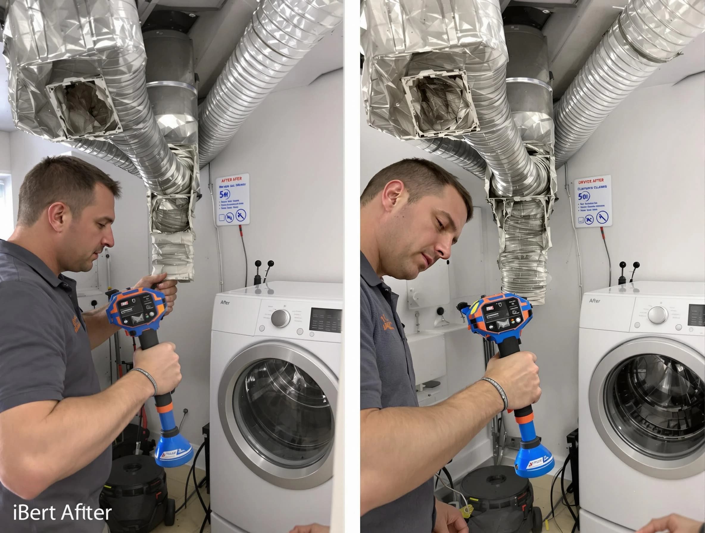 Professional clogged vent cleaning by New River Dryer Vent Cleaning in New River