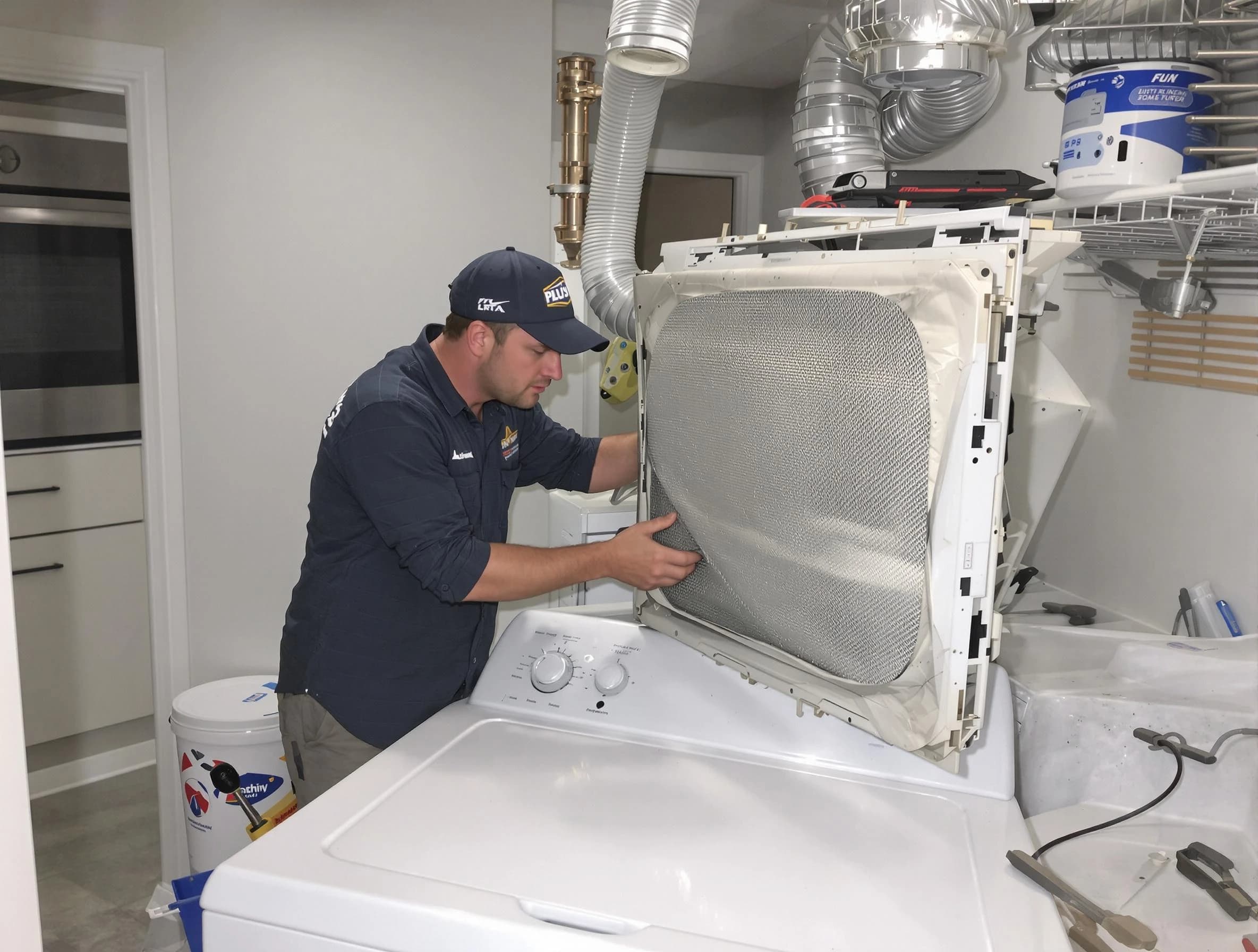 Expert vent cover replacement by New River Dryer Vent Cleaning in New River