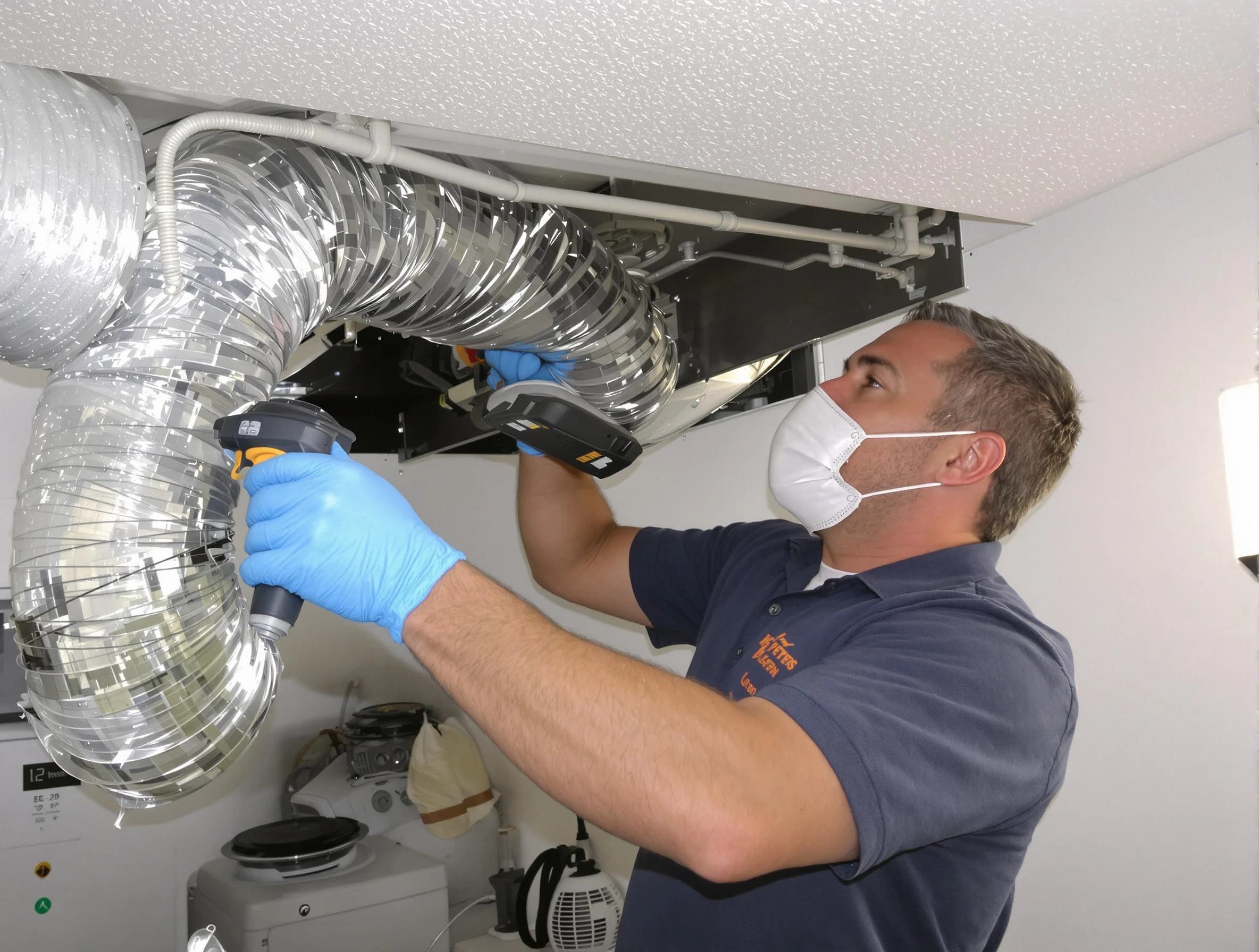 New River Dryer Vent Cleaning professional performing thorough residential dryer vent cleaning in New River