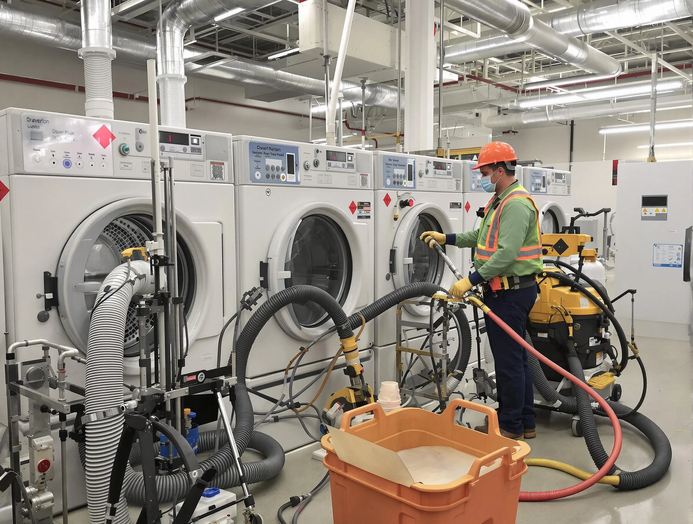 Commercial-grade dryer vent cleaning by New River Dryer Vent Cleaning in New River