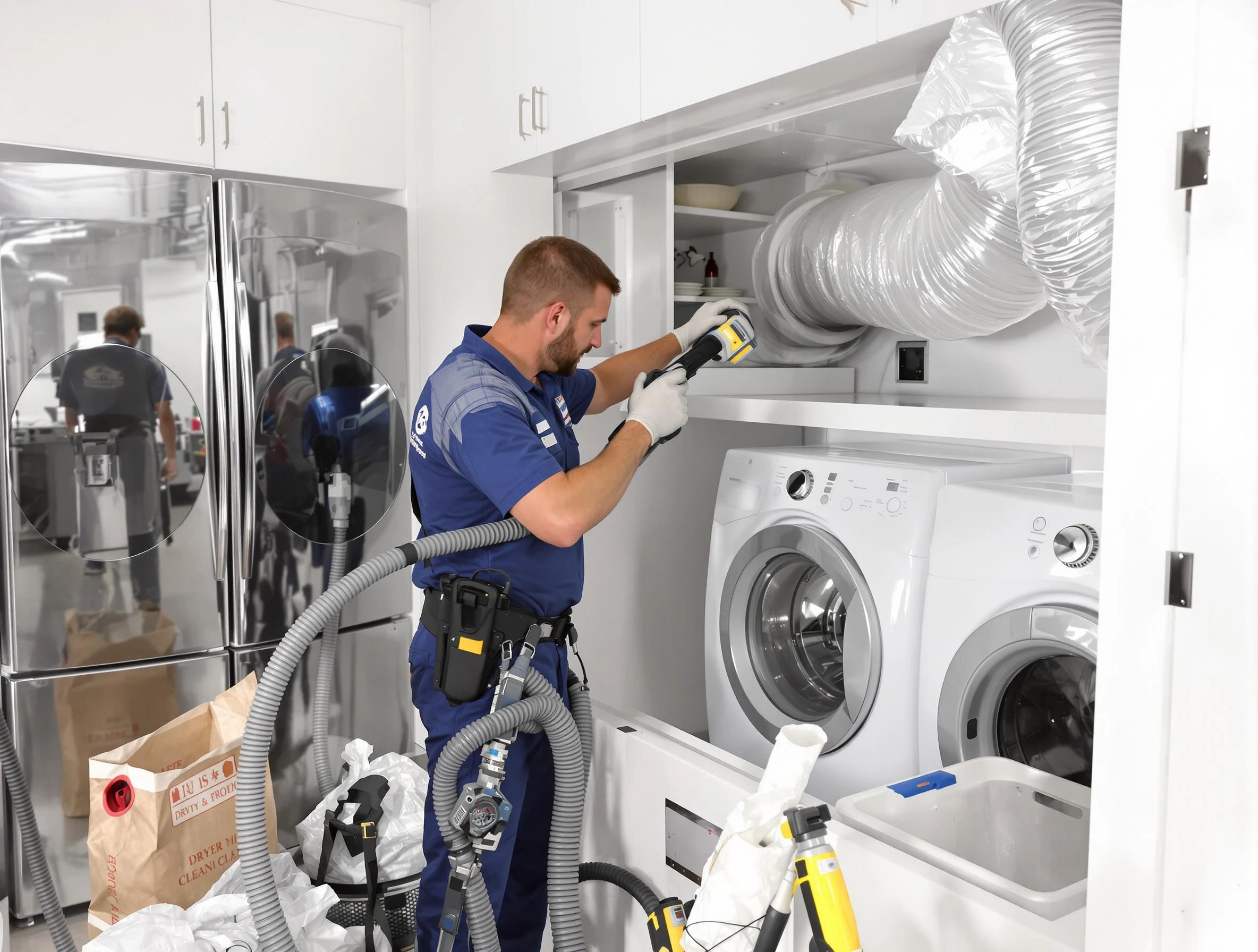 Professional duct cleaning by New River Dryer Vent Cleaning in New River